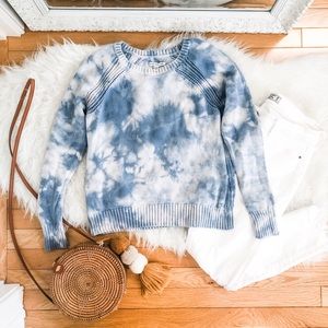 Beachy Boho Tie Dye Sweater